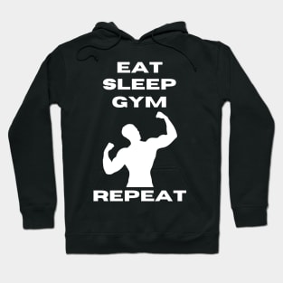 Eat Sleep Gym Repeat | Gym wear | Gym gal T-Shirt Hoodie